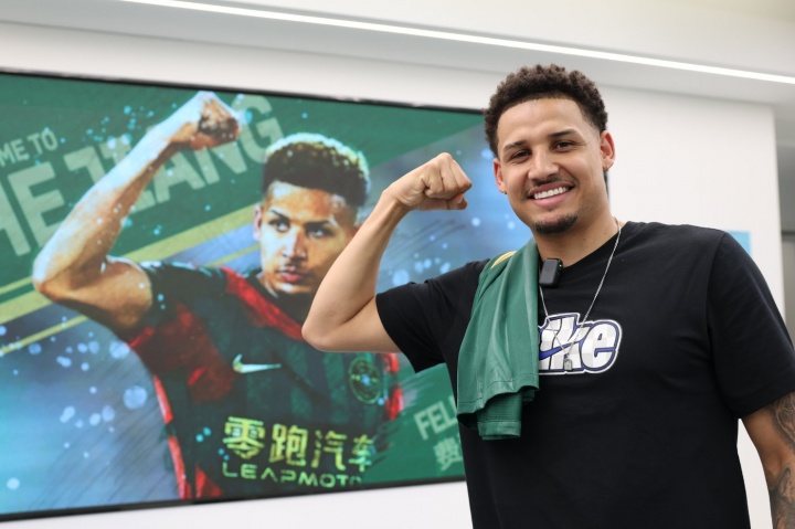 浙江FC官宣签下巴西中锋卡多索，上季30场14球6助