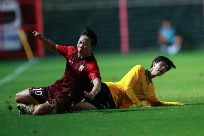海港U20客胜国安锁定B组第二 张文骏连续两轮破门